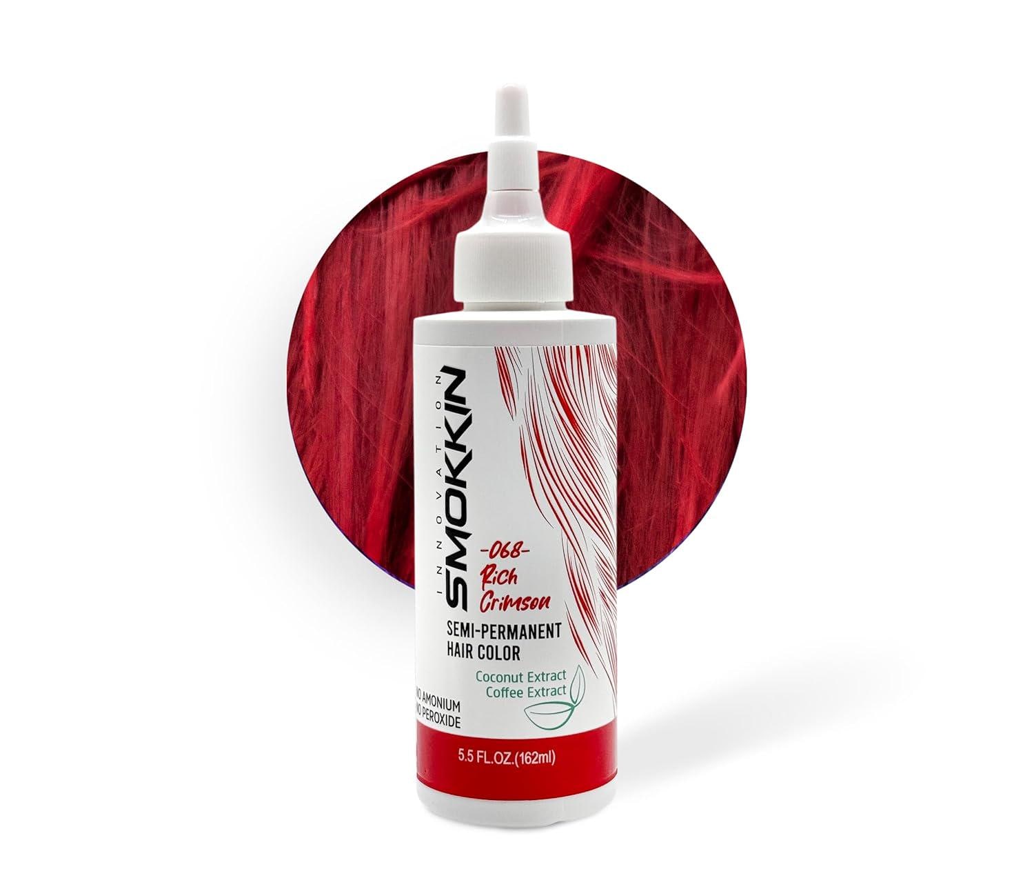 ◆極美品・和物・mods【THE HAIR SINGS MAXIMUM R&B】 Smokkin Innovation Semi-permanent Hair Color 068 Rich Crimson