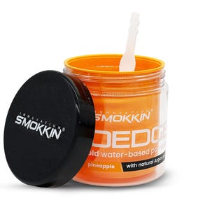 INNOVATION SMOKKIN Pro Edge Hair Styling Gel 16.9 FL Oz - Strong Hold, Water-Based, Alcohol-Free Pomade with Natural Argan Oil (Pineapple)