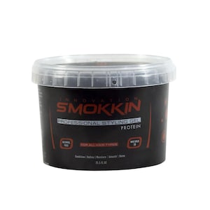 INNOVATION SMOKKIN Pro Edge Hair Styling Gel 25.3 FL Oz - Protein Extract, Alcohol-Free, Strong Hold, Smooth & Shiny for All Hair Types
