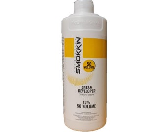Smokinn Oxydant CREME DEVELOPER | Professional Grade Hair Coloring Solution | Easy to Handle Cream Consistency VOL 50 500ML
