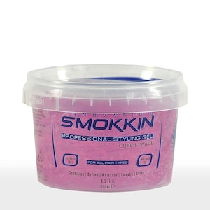 INNOVATION SMOKKIN Pro Edge Hair Styling Gel 8.45 FL Oz - Wave & Curl Extract, Alcohol-Free, Strong Hold, Smooth Shiny for All Hair Types