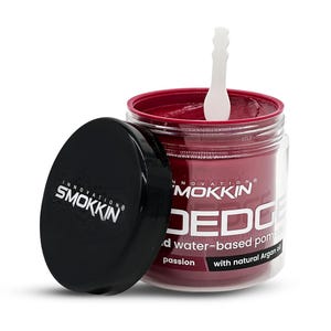 INNOVATION SMOKKIN Pro Edge Hair Styling Gel 16.9 FL Oz - Strong Hold, Water-Based, Alcohol-Free Pomade with Natural Argan Oil (Passion)