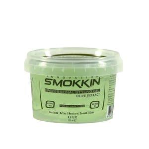 INNOVATION SMOKKIN Pro Edge Hair Styling Gel 25.3 FL Oz - Olive Extract, Alcohol-Free, Strong Hold, Smooth & Shiny for All Hair Types