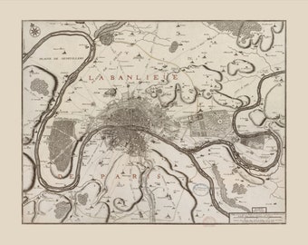 La Banlieue de Paris, 1717