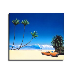 Hiroshi Nagai Waterproof Vinyl Fabric canvas HD Print, Wall Home decor, Ready to hang