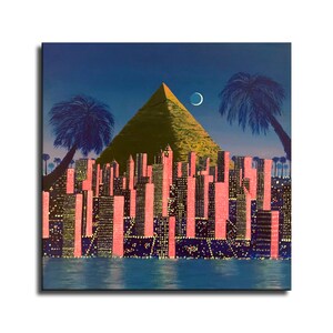 Hiroshi Nagai Waterproof Vinyl Fabric canvas HD Print, Wall Home decor, Ready to hang