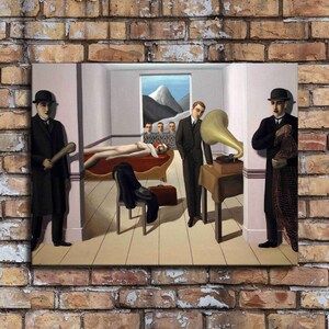 30x24 Inches Rene Magritte 