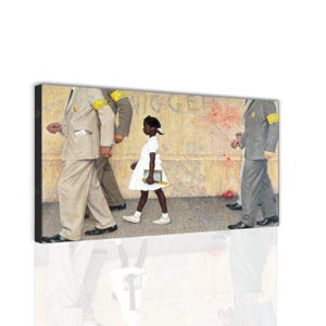 Norman Rockwell Waterproof Vinyl Fabric canvas HD Print, Wall Home decor, Ready to hang