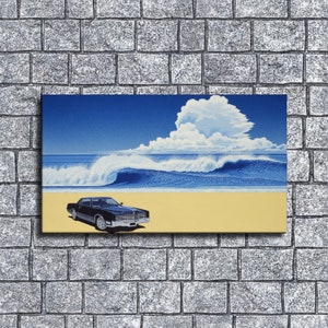 Hiroshi Nagai Waterproof Vinyl Fabric canvas HD Print, Wall Home decor, Ready to hang