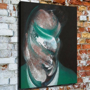 36x24 inches Francis Bacon "Study for Head of Lucian Freud" New HD print on canvas ready to hang large size picture home decor painting