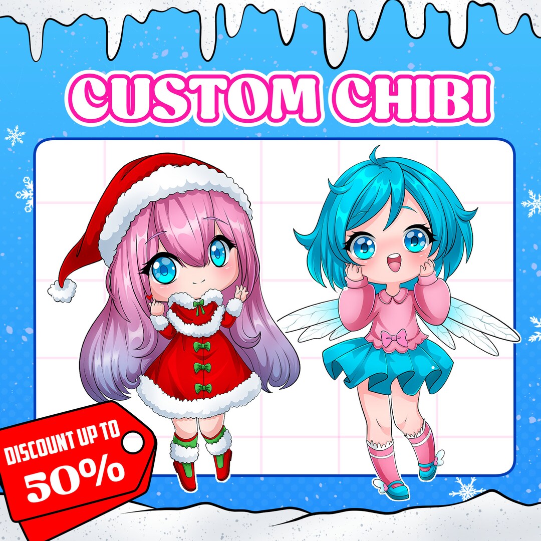 Custom Chibi Cartoon Fanart Original Character Anime Pngtuber