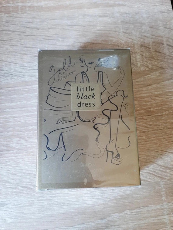 Discontinued Avon Little Black Dress Gold Edition Eau De Parfum Spray 50 Ml  1.07 Ml New, Perfect Anniversary Gift - Etsy