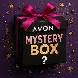 AVON Mystery Beauty Box – 2 Full Size Products + 3 Samples – Makeup, Skincare, Fragrance – Surprise Gift – FREE Shipping