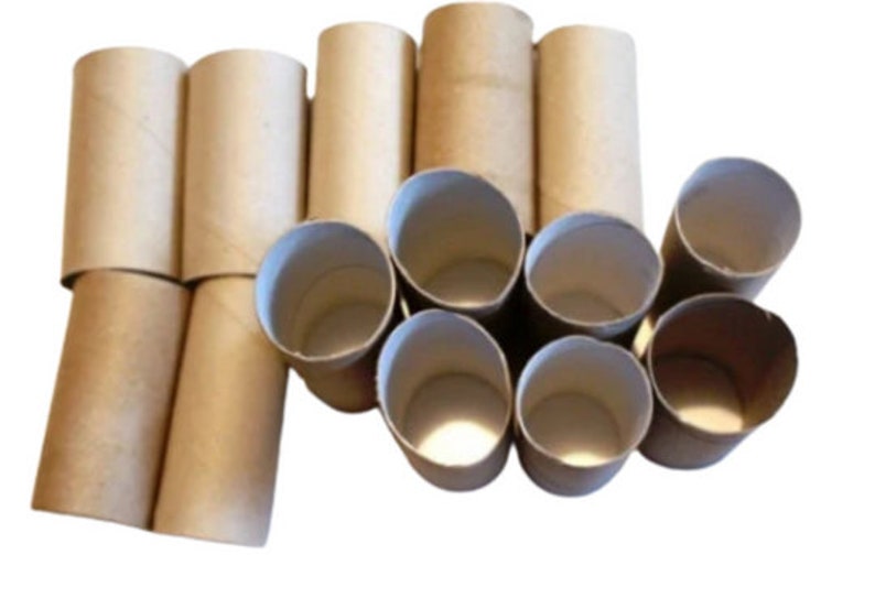 30 Empty Toilet Roll Tubes for School Crafts Classroom Craft Supplies DIY Project Tubes Empty