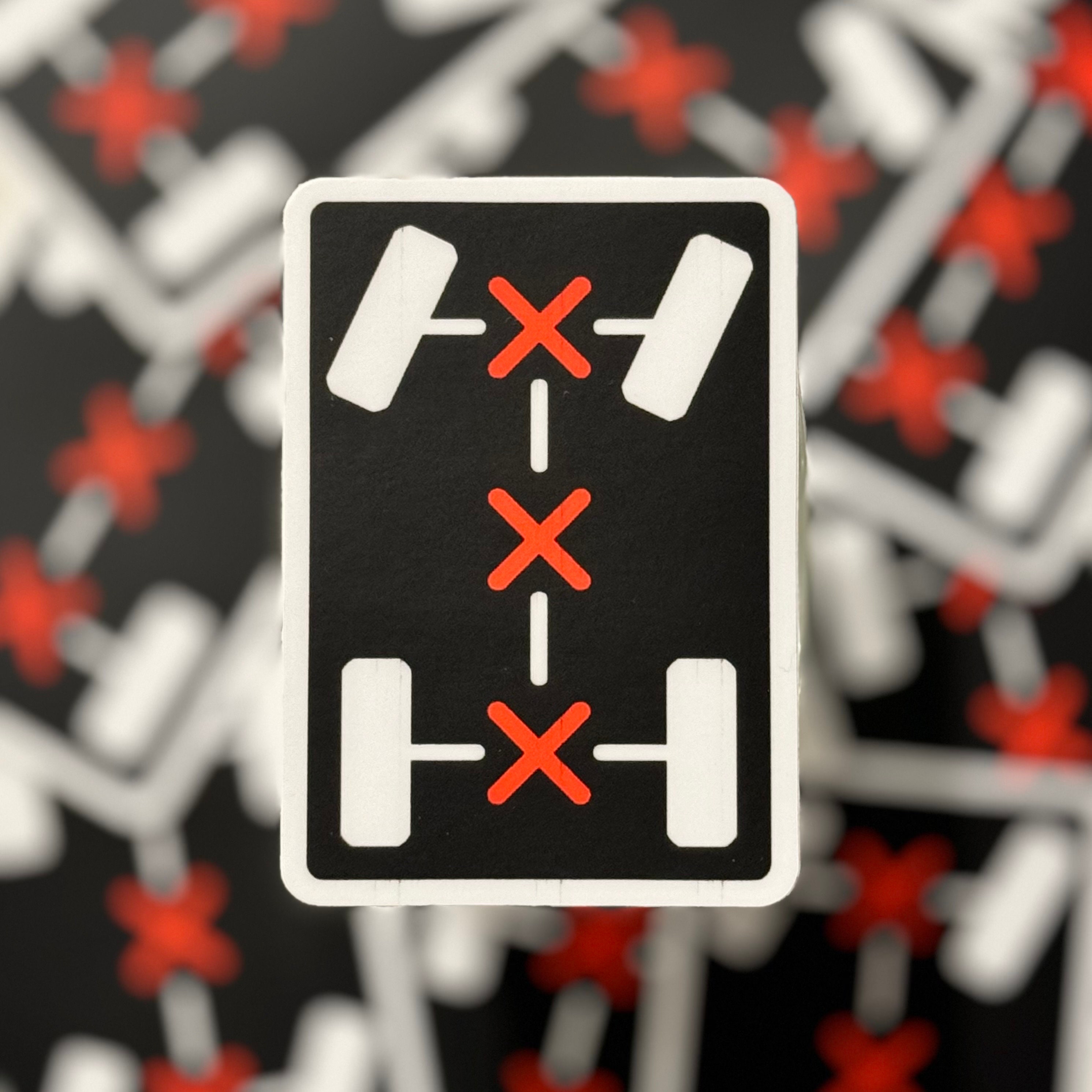 TRIPLE LOCKED - Sticker Decal - Etsy