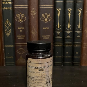 Vintage Methylrosaniline Chloride Merck BOTTLE ONLY