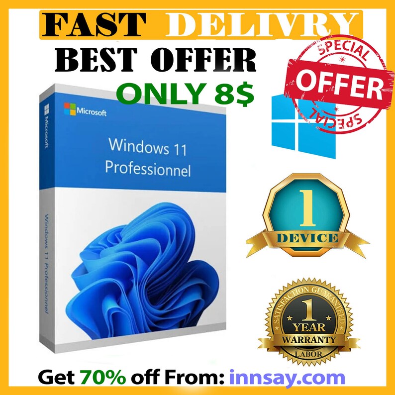 Licencia de activaci n de windows 11 pro 100 en l nea etsy espa a