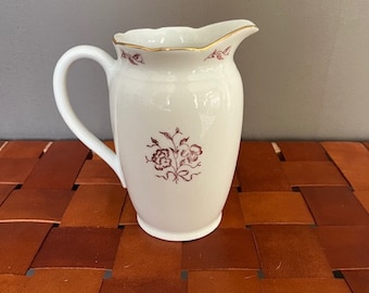 Vintage jug pitcher porcelain Lidköping ALP Sweden