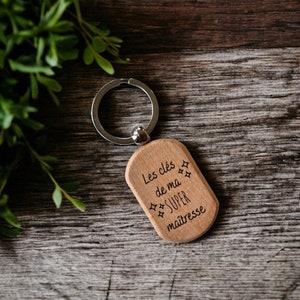 Super mistress key ring, end of school year gift
