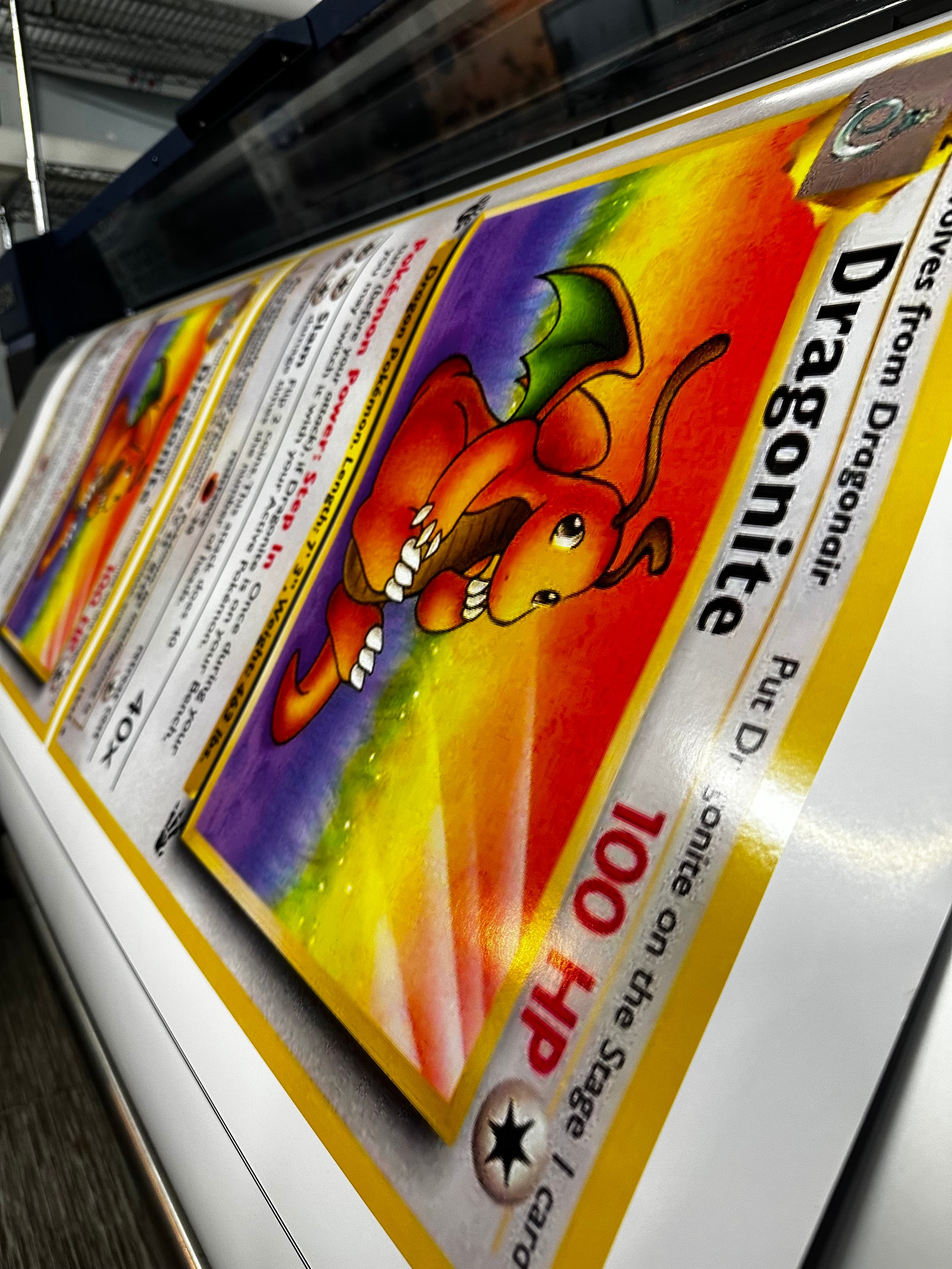 pokemon card posters Art Print Mew: Giant Pokemon Card Holographic Print