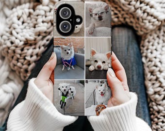Personalized Custom Picture Collage phone case, Photo collage iPhone 17, 16, 15,14,13, Galaxy S24 Ultra, S23, S22+, Custom Photo Phone Case