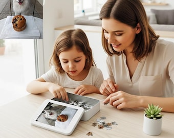 Personalized Photo Jigsaw Puzzle: Custom Family Keepsake Gift