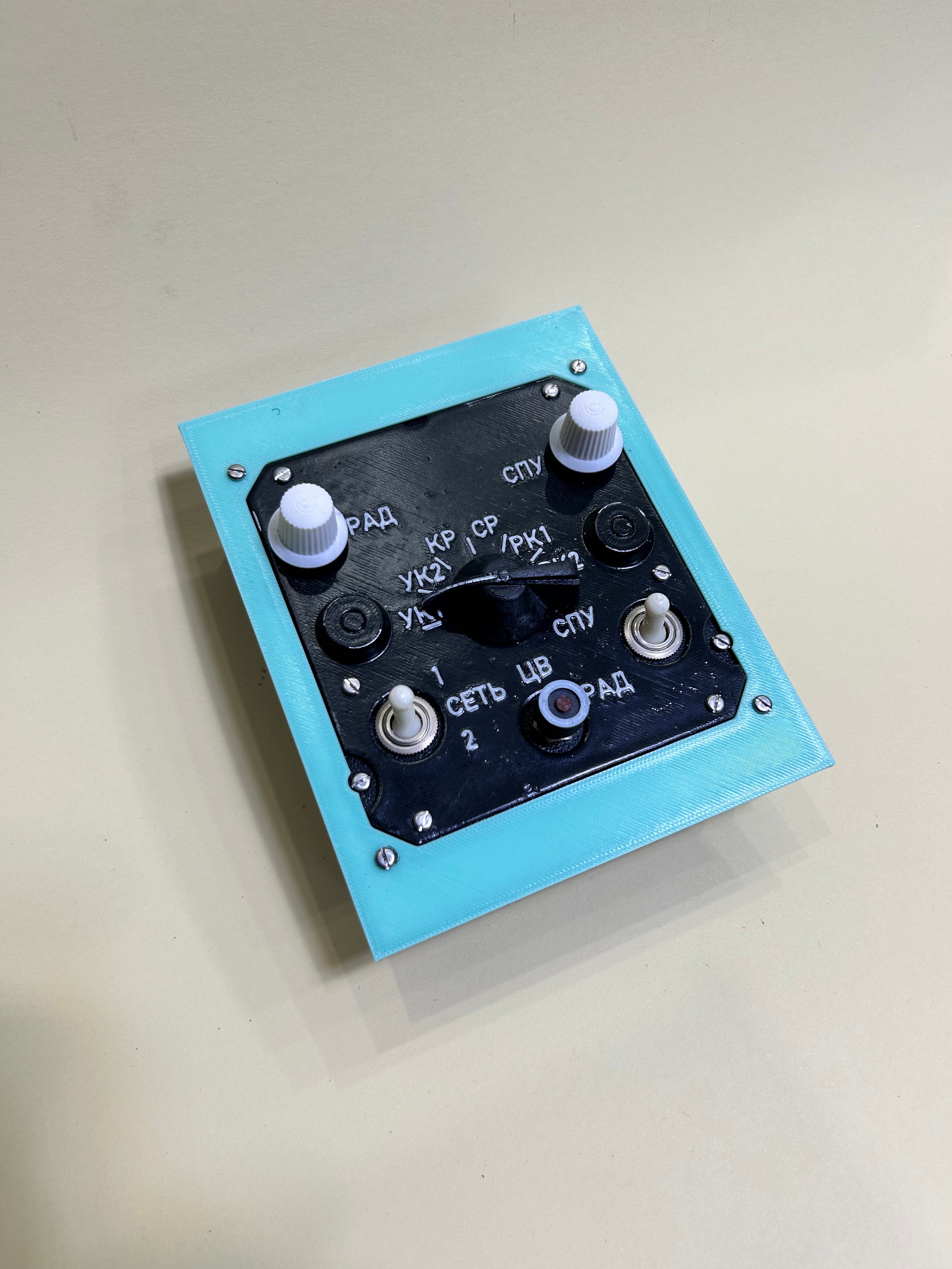 Encoder Switch Panel DCS Mi-24p Radio Selector Panel SPU-8 With Buttons/switches/encoders ...