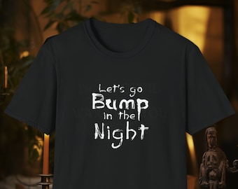 Vampier T-shirt | Laten we 's nachts spoken | Grappig gothic T-shirt