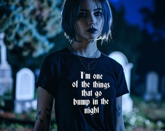 Bult in de nacht Gothic T-shirt | Occult T-shirt met donkere humor