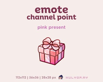 Mensaje/emoticono rosa para Twitch, Discord y YouTube (descarga digital)