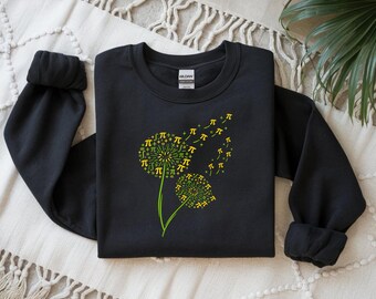 Shirt voor wiskundeleraar Pi-paardenbloem (digitale download)