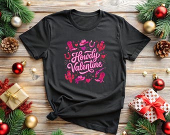Howdy Valentine, png, western-cowboy cowgirl-ontwerp (digitale download)