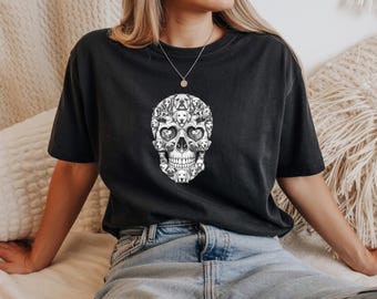 Dogs for Ever Skull Dogs Faces Skeleton Valentine Long Png
