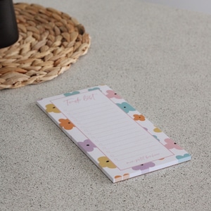 To-do list, note pad, minimalist stationery, personalized gift, gift for you her, teacher, christmas, favour, stocking stuffer