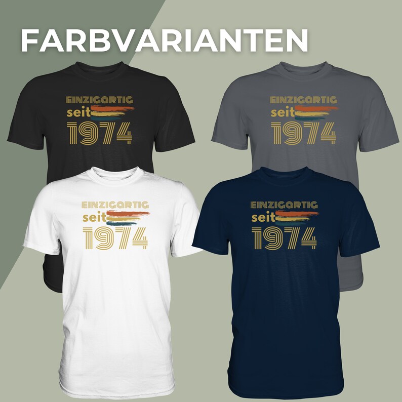 Herren 1974 Eagle T-Shirt - Offizielles Lizenzprodukt Mit Adler Design