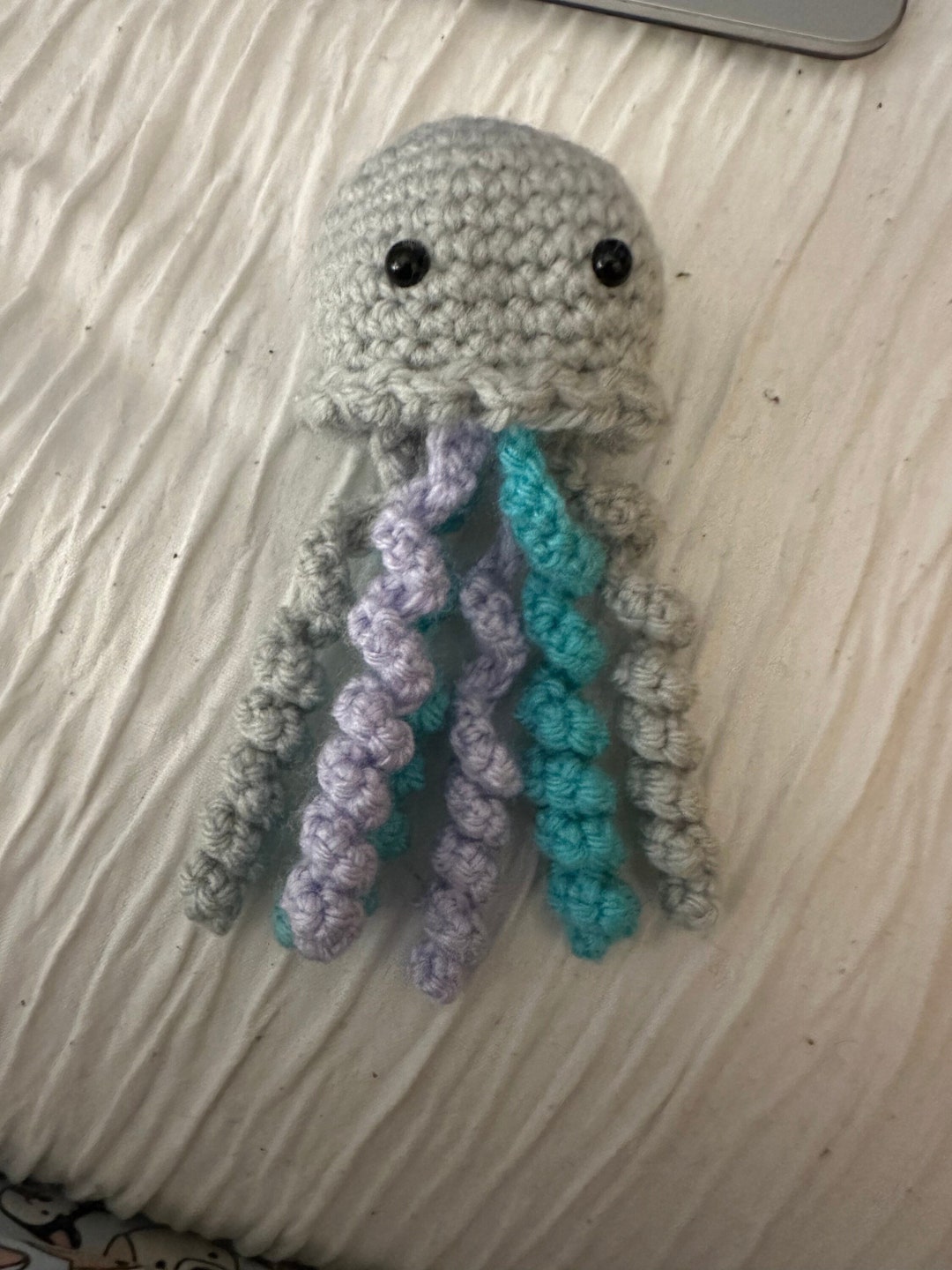 Crochet Jellyfish Stuffed Animal Etsy