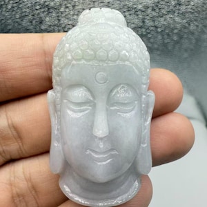 Cabeza de Buda de jadeíta certificada 佛头