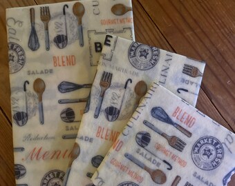 Beeswax Food Wraps Multipak