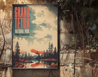 Grand Teton National Park Print I