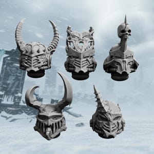 Pack x5 Wargame CW "Depredadores" - 32 mm