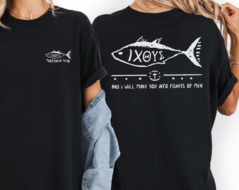 Comfort Colors Fish Sweatshirt / Tee
