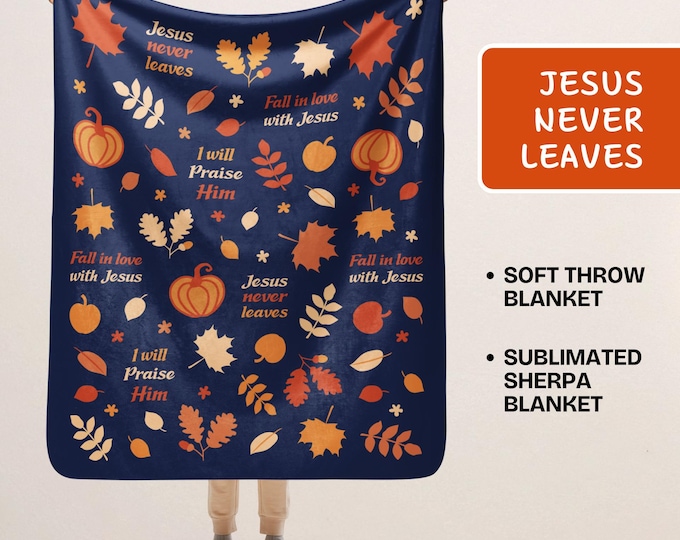 Featured listing image: Fall Sherpa Blanket