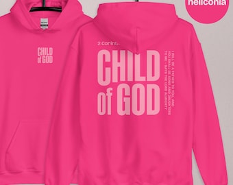 Child of God: Back Printed Hoodie