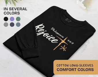 Rejoice Comfort Colors Long Sleeve