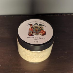Arena de base de grano medio - 4 oz - Material de base