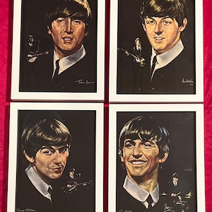 THE BEATLES PRINTS - 1964 - Rare Beatles Prints