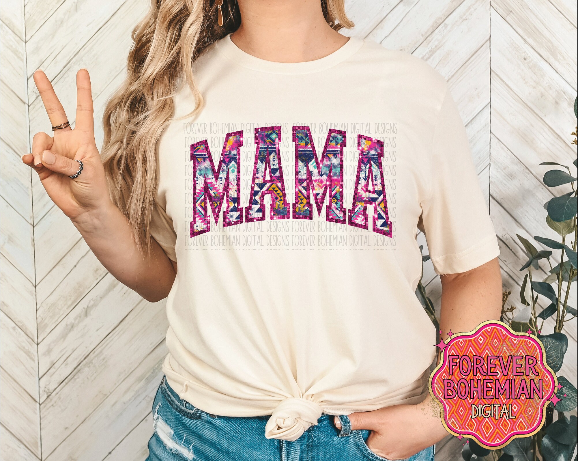 Sequin Mama Sweater main image 0