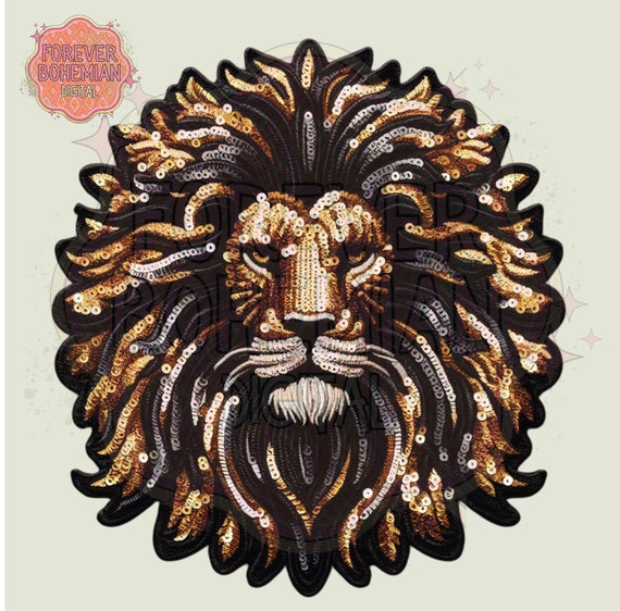 Lions Sequin Patch Tee Lions Sequin Patch Tee