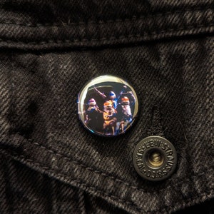 TMNT Teenage Mutant Ninja Turtles The Movie - 1&quot; Pin Back Button