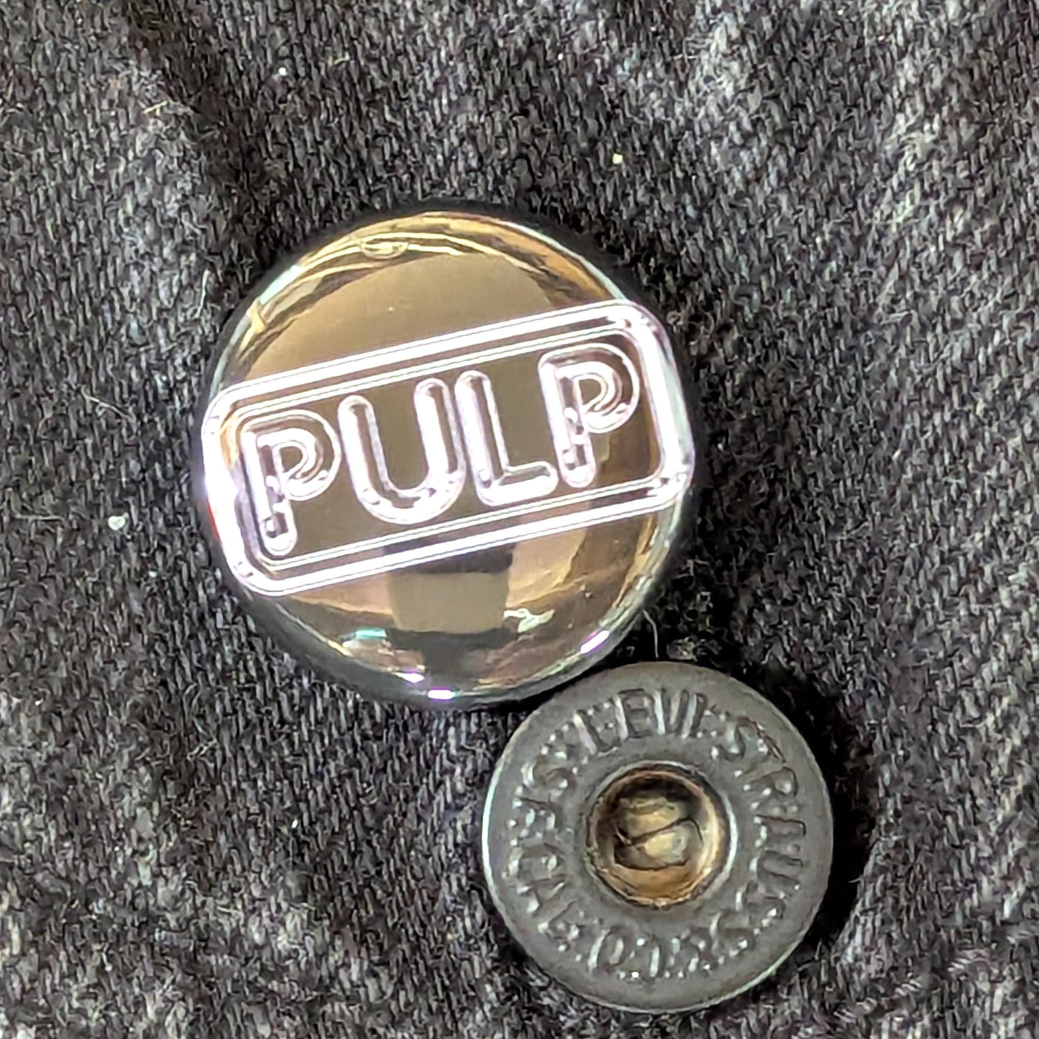 Pulp Logo + Different Class Album Cover - 1" Pin Back Button - Etsy